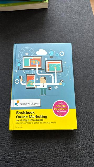 Marjolein Visser - Basisboek online marketing beschikbaar voor biedingen