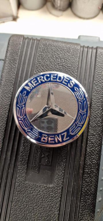 Mercedes naafdoppen 75mm blauw A 171 400 00 25