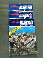 3 Märklin Magazins 1/84 2/84 4/84 jaar 84 nummer 1, 2 en 4, Hobby en Vrije tijd, Modeltreinen | H0, Ophalen of Verzenden, Zo goed als nieuw