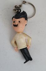 Vintage Sleutelhanger Man met Snor, Ophalen of Verzenden, Gebruikt, Overige typen