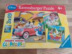 Puzzel Mickey mouse 3x49, Kinderen en Baby's, Speelgoed | Kinderpuzzels, Ophalen, Zo goed als nieuw