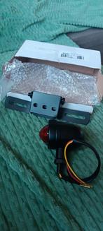 Nieuwe LED-achterlicht met kentekenhouder voor motor, Ophalen of Verzenden