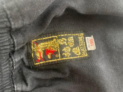 Zwart Karate/Judo Pak Matsuru Maat 190, Kleding | Heren, Truien en Vesten, Gedragen, Overige maten, Zwart, Ophalen of Verzenden