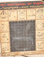 Antiek teekenbord van Daan Hoeksema jaren 30 dubbelzijdig, Ophalen