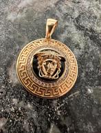 14 karaat gouden Medausakop hanger, Sieraden, Tassen en Uiterlijk, Kettinghangers, Ophalen of Verzenden, Nieuw, Goud, Overige voorstellingen