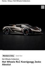 Hot Wheels RLC Koenigsegg Jesko Absolut RUILEN?, Overige merken, Auto, Verzenden, Groter dan 1:32