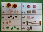 Playmobil Eten 08 Taart Schaal Appels Vlaai Sushi Pak Donut, Verzenden, Gebruikt, Los playmobil