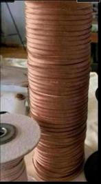 Grote Rol Bruine Naai Band - Naaiband en/of Naaigaren. NIEUW, Ophalen of Verzenden, Nieuw, Lint, Band of Elastiek