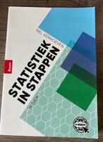 Statistiek in stappen, Boeken, Studieboeken en Cursussen, Zo goed als nieuw, Nel Verhoeven, Beta, HBO