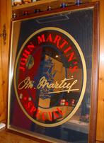 JOHN MARTIN S SPECIAL REKLAME SPIEGEL, Verzamelen, Biermerken, Ophalen of Verzenden, Gebruikt, Reclamebord, Plaat of Schild, Overige merken