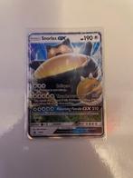 Snorlax GX SM05 Pokemon Promo, Ophalen of Verzenden, Zo goed als nieuw, Losse kaart