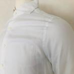 Finamore shirt - overhemd - 100% pure Italian cotone - heren, Kleding | Heren, Overhemden, Finamore, Verzenden, Wit, Zo goed als nieuw