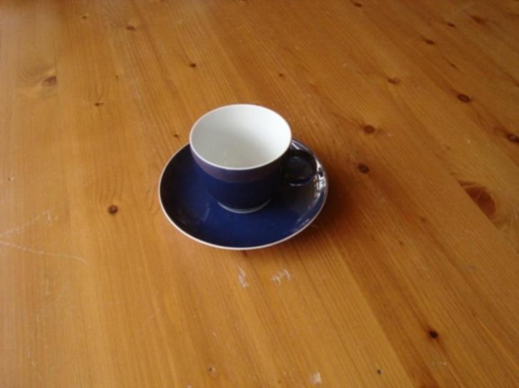 Kop en schotels Thomas Sunny Denim servies, Huis en Inrichting, Keuken | Servies, Nieuw, Kop(pen) en/of Schotel(s), Overige stijlen