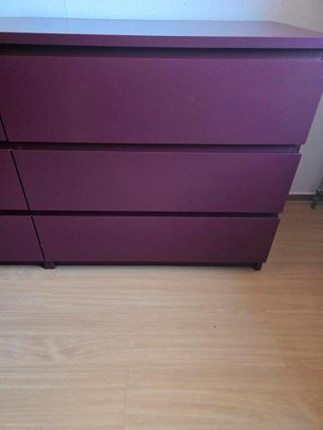 malm ikea 3 ladenkast 2 stuks - afbeelding 4