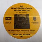 Oude sticker.  De GLANERBRUGGER MUZIKANTEN. Philips., Verzamelen, Ophalen of Verzenden, Zo goed als nieuw, Overige typen