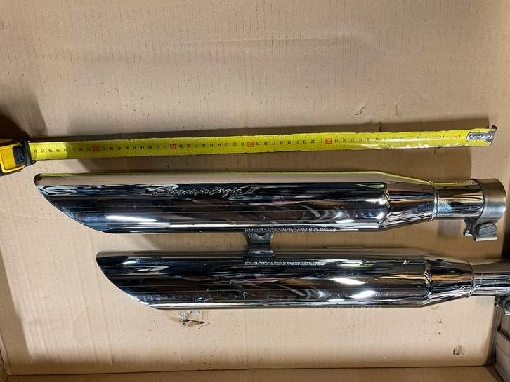 Screaming Eagle II uitlaatdempers Harley, Motoren, Onderdelen | Oldtimers, Gebruikt, Ophalen of Verzenden