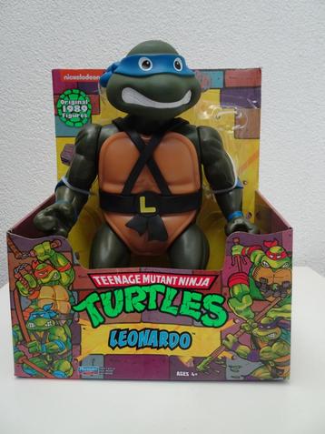 TMNT Giant Leonardo Teenage Mutant Ninja Turtles 31cm Jumbo beschikbaar voor biedingen