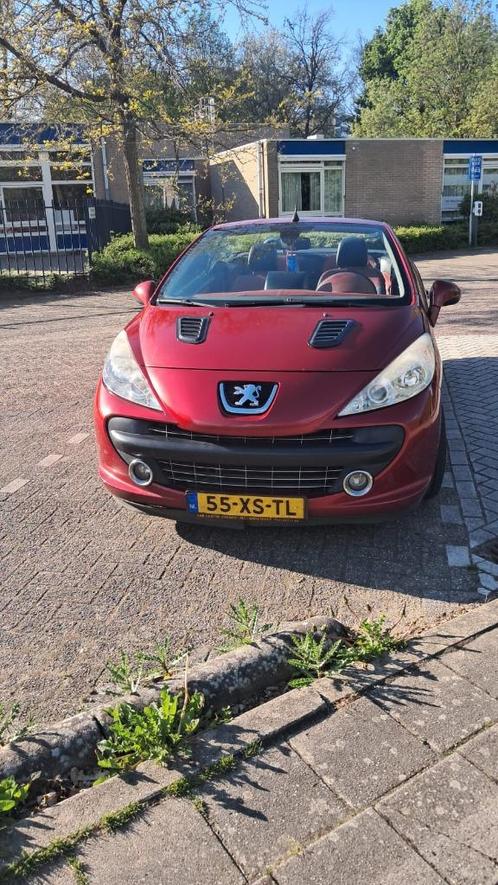 Peugeot 207CC CABRIO 2007 Rood BOMVOL opties, Auto's, Peugeot, Particulier, Airbags, Airconditioning, Alarm, Apple Carplay, Bluetooth