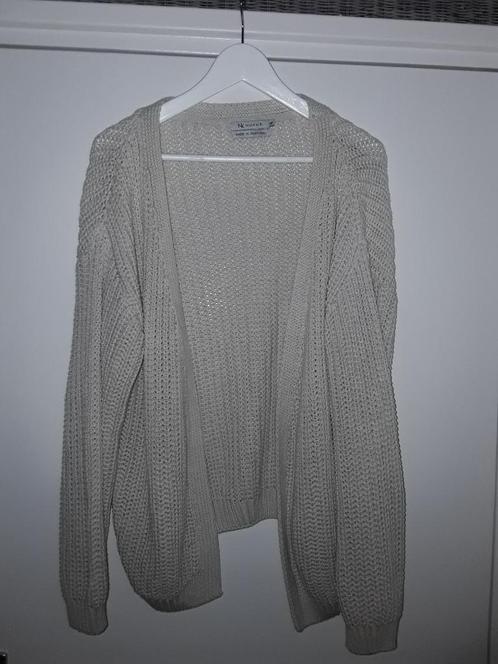NUKUS Prachtig Beige Gehaakt Vest Maat XL, Kleding | Dames, Truien en Vesten, Zo goed als nieuw, Maat 46/48 (XL) of groter, Beige