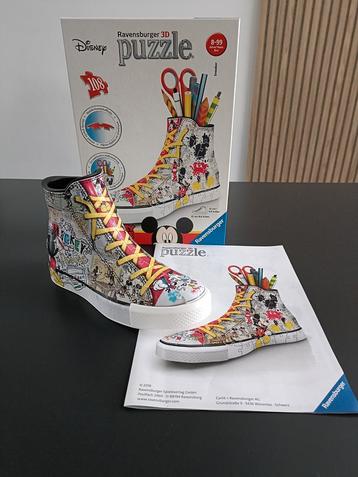 Ravensburger - Sneaker Disney's Mickey Mouse - 3D puzzel  beschikbaar voor biedingen