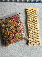 Loombord en grote zak loomelastiekjes, Hobby en Vrije tijd, Knutselen, Ophalen of Verzenden, Zo goed als nieuw, Materiaal