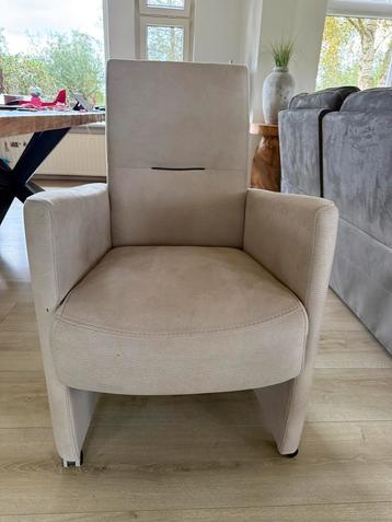 6 Luxe eettafelstoelen op wielen eetkamer stoelen beschikbaar voor biedingen