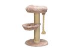 ACTIE Beeztees Ramiro Krabpaal Taupe 70x70x120 cm €165,95, Ophalen of Verzenden, Nieuw, Krabpaal