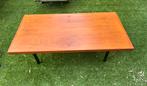 Vintage jaren 70 salontafel, Ophalen, Gebruikt, 100 tot 150 cm, 50 tot 100 cm