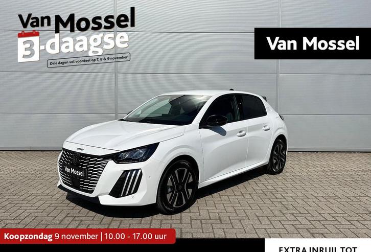 Peugeot 208 1.2 Hybrid 110 e-DCS6 Allure | Automaat | Naviga, Auto's, Peugeot, Bedrijf, Te koop, ABS, Achteruitrijcamera, Airbags