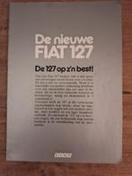 Fiat 127 brochure folder, Ophalen of Verzenden, Gelezen, Overige merken