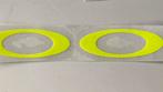 Valentino Rossi visor stickers Oakley/wings fluor geel VR46