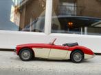 1:18 Austin Healey 3000 MkII rood-wit Autoart 70721 / JJTOP, Hobby en Vrije tijd, Modelauto's | 1:18, Ophalen of Verzenden, Zo goed als nieuw