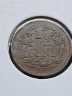 Nederland: een 0,5 cent munt uit 1912 in hoge kwaliteit, Postzegels en Munten, Munten | Nederland, Ophalen of Verzenden, Koningin Wilhelmina