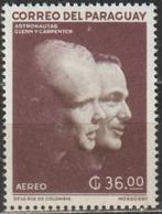 393. Paraquay 1094 pfr. Astronauten, Postzegels en Munten, Ophalen of Verzenden, Postfris