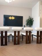 Japandi eetkamer stoelen teddy/ boucle, Huis en Inrichting, Stoelen, Japandi, Bruin, Nieuw, Ophalen of Verzenden