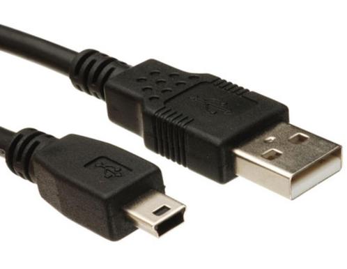 USB-A naar USB-B mini verloopkabel 1.8m (Nieuw), Computers en Software, Pc- en Netwerkkabels, Nieuw, Ophalen