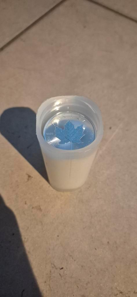 25x 1oz Zilveren Maple Leaf 2023, Postzegels en Munten, Munten | Nederland, Ophalen of Verzenden