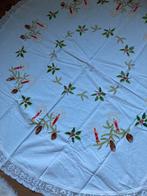 Rond geborduurd kerstkleed, Ophalen of Verzenden, Zo goed als nieuw, Rond
