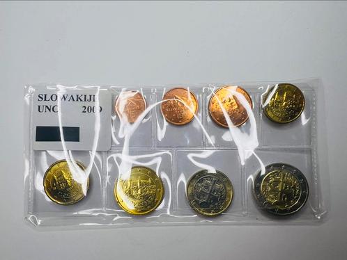 Euromunten Jaarset Slowakije 🇸🇰 Slovensko 2009 UNC, Postzegels en Munten, Munten | Europa | Euromunten, Setje, Overige waardes