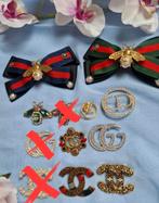 Mooie luxury fashion modieuze broches broche, Ophalen of Verzenden, Nieuw, Goud, Met strass
