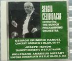 SergiuCelibidache Munich Philh.Orchestra Handel Haydn Mozart, Verzenden, Barok, Gebruikt