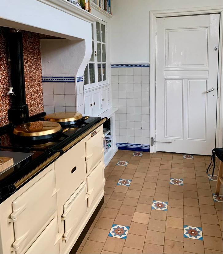 Gebruikte Aga Fornuis - 150cm Breed, Witgoed en Apparatuur, Fornuizen, Gebruikt, Vrijstaand, Gas, 5 kookzones of meer, 90 tot 95 cm