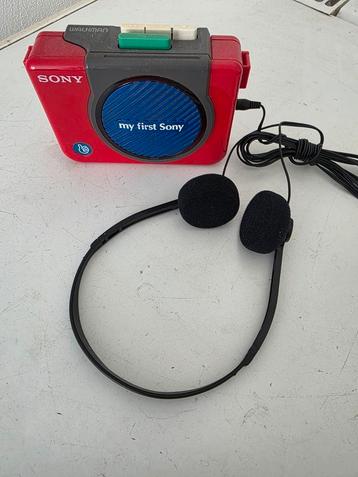 Vintage 'mijn first Sony' Walkman beschikbaar voor biedingen