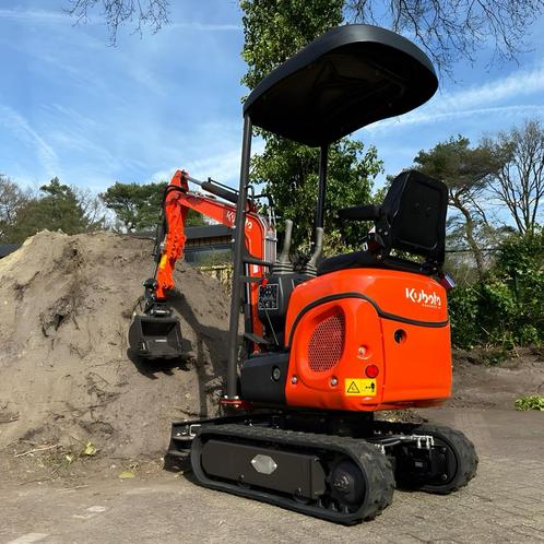 Graafmachine met Kubota D722, Zakelijke goederen, Machines en Bouw | Kranen en Graafmachines, Graafmachine, Ophalen of Verzenden