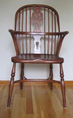 Trad. Windsor eetkamerstoel met armleuning, Antiek en Kunst, Ophalen