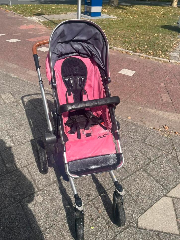 Roze Joolz kinderwagen, Kinderen en Baby's, Buggy's, Gebruikt, Overige merken, Voetenzak, Zonnekap, Ophalen