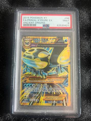 Primal kyogre psa 9 beschikbaar voor biedingen