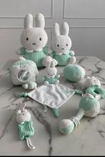 Zgan Gehele set nijntje tiamo knuffels baby mintgroen, Ophalen of Verzenden, Zo goed als nieuw, Overige typen