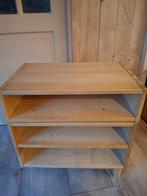 Vintage Ikea tv kastje met draaiplateau, 2 wielen, berken., Ophalen, 50 tot 100 cm, Minder dan 100 cm, 25 tot 50 cm