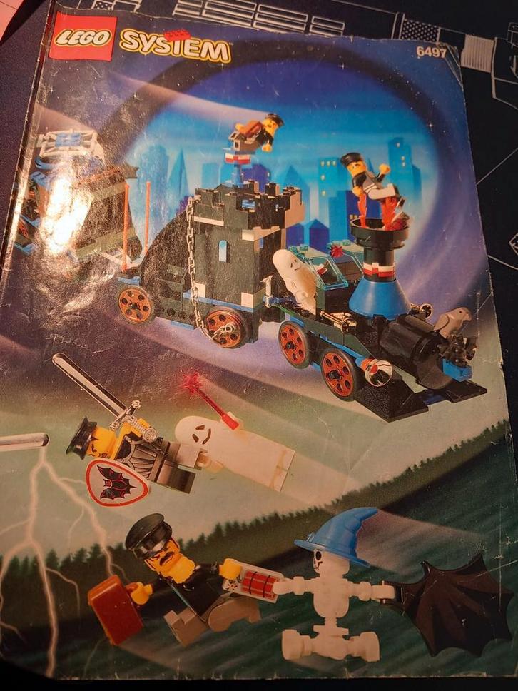 Lego 6497 Twisted Time Train (niet compleet!), Kinderen en Baby's, Speelgoed | Duplo en Lego, Gebruikt, Ophalen of Verzenden